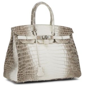 Hermes / VIP White Crocodile Himalayan Birkin